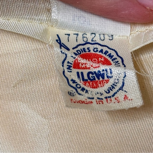 RARE! Vintage Bonnie Cashin A Line Canvas Trench Coat Size 6 - YELLOW 60s/70s - Picture 15 of 15